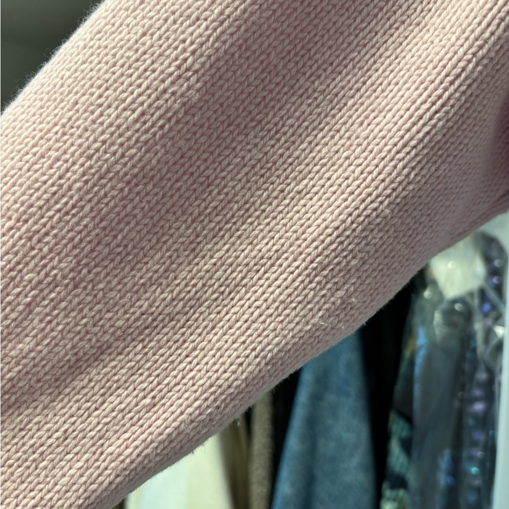 Sunday Best Light Pink Cardigan Sweater - Picture 3 of 3